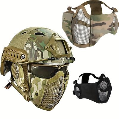 Gaasmasker Outdoor Gaasmasker Nieuw Half Gezichtsgaas Beschermend Masker