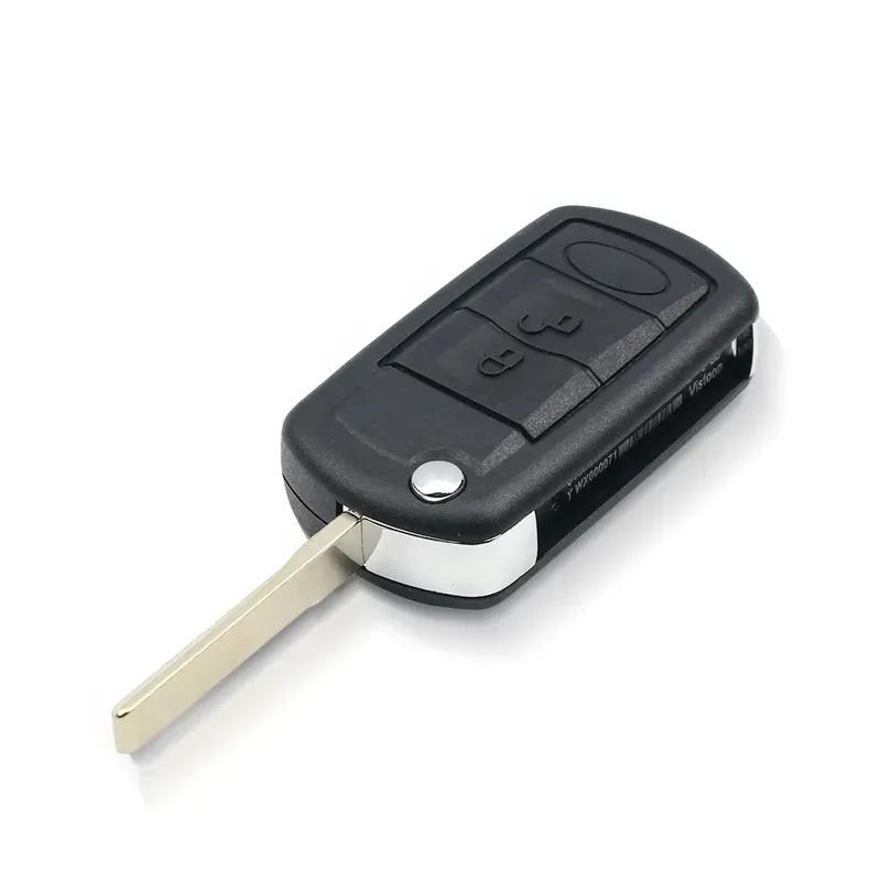 KEYYOU For Land Rover For Discovery 3 LR3 For Range Rover Sport Vouge 2005-2010 Flip Remote Car Key Fob Shell Case HU92 HU101