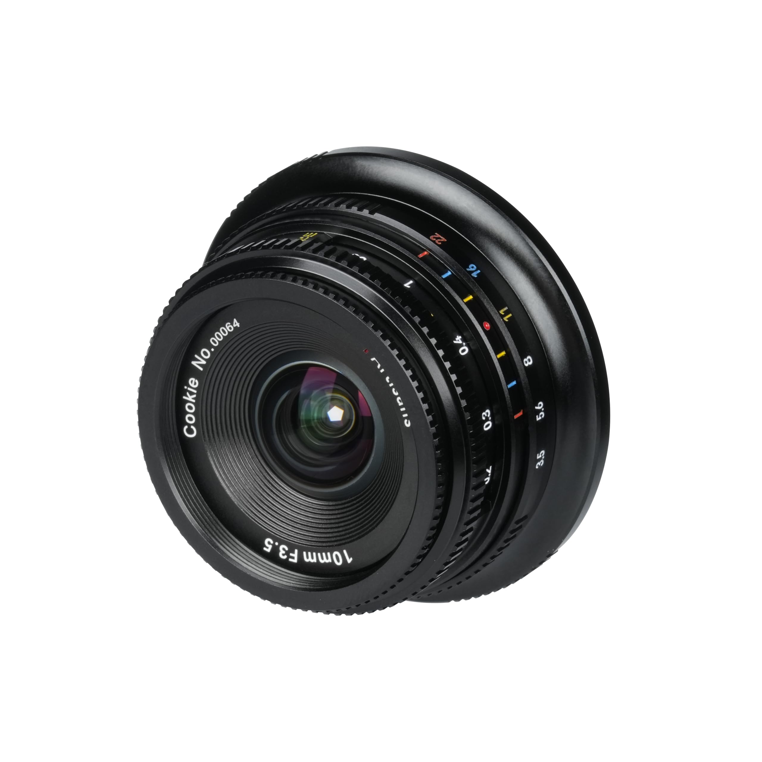 

7artisans 10mm Field of Manual for Mirrorless Compact and Multiple Color Click Ideal for and Street Photography f3.5 APS-C Wide-Angle Lens, 108° View,