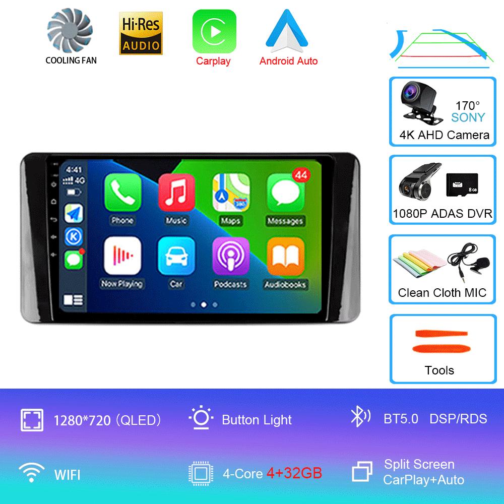 Android 14 For Volkswagen Polo Mk6 VI 6 2020 - 2022 Car Radio Multimedia Video Player Navigation Carplay WIFI BT 2Din 2 Din DVD