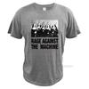 Rage Against The Machine T-Shirt Nonnen mit Waffen T-Shirt Heavy Metal Rap Musik 100% Baumwolle Atmungsaktive T-Shirts Tops