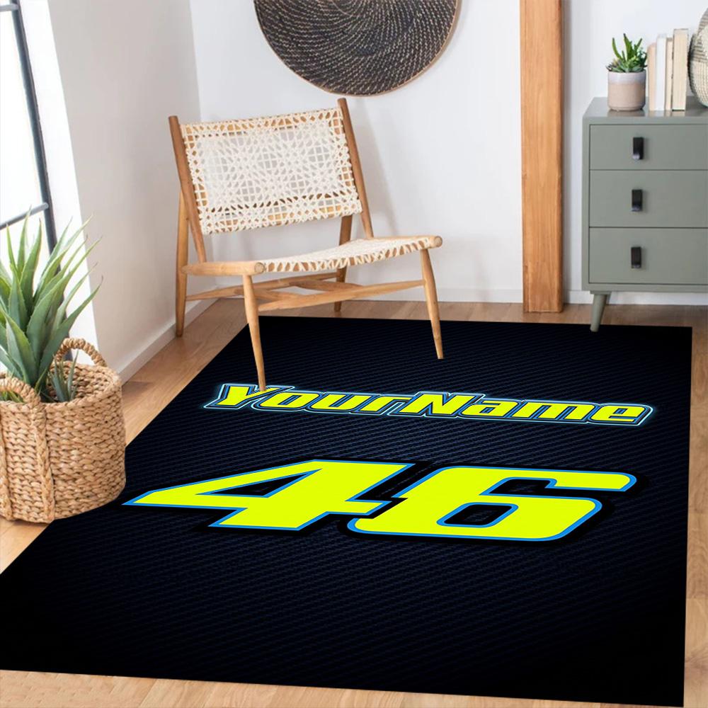 Doctor46 Customized Name Area Rug Design For Decorate Room Balcony Living Rooms Dining Room Antislip Carpet Office Home Decor Spiritual Gift