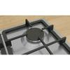 Gas-Kochfeld - BOSCH Serie 4 - 4 Kochzonen - 52 x 58,2 x 4,5 cm - PGP6B5K90 - Edelstahl
