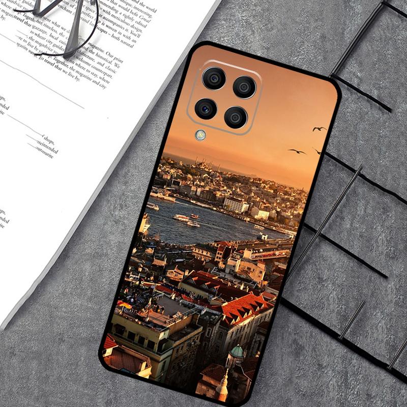 Turkey Istanbul Scenery Building Case For Samsung Galaxy M55 M31 M13 M11 M12 M14 M15 M06 M16 M36 M56 M53 M32 M52 M35 M34 M54