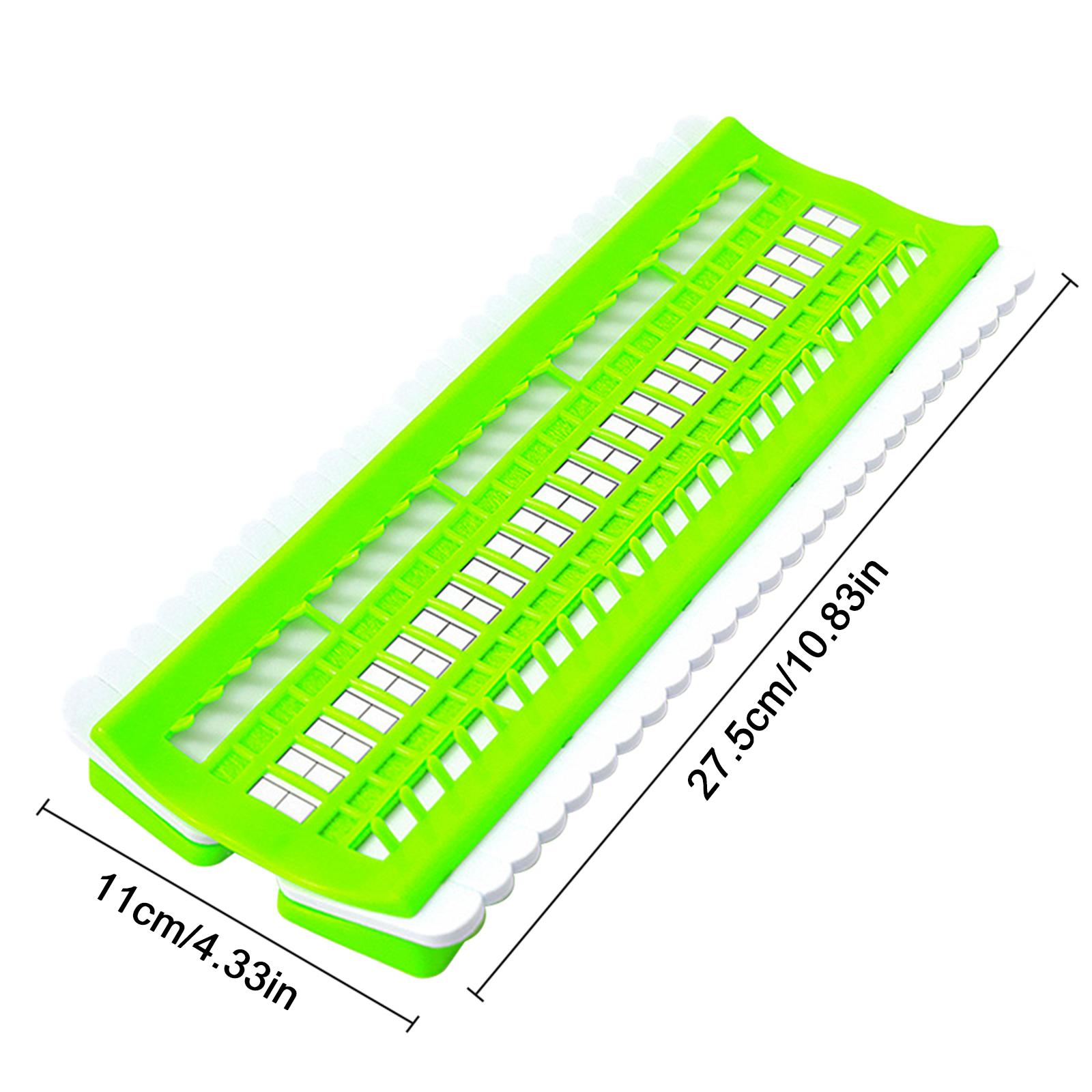 

50 Positions Thread Storage Holder Portable Cross Stitch Embroidery Thread Storage Rack Sewing Tools Gifts for Beginners Adults зелений