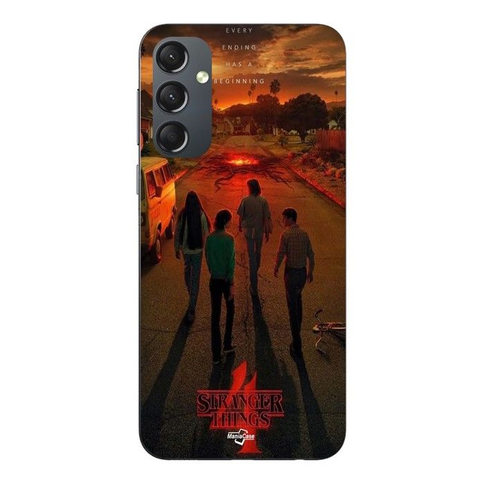 Coque Pour Samsung Galaxy S25 FE stranger things saison 4 Maniacase