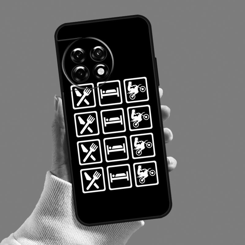 Freestyle Motocross Sport Case For OnePlus Nord 5 CE 3 4 Lite N20 N30 OnePlus 15 13 12 11 10T 13T 13R 8 9 10 Pro Cover
