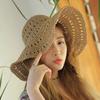 Production of straw hats for women's summer versatile foldable sun hats, seaside beach hats, casual hats, sunscreen straw hats
