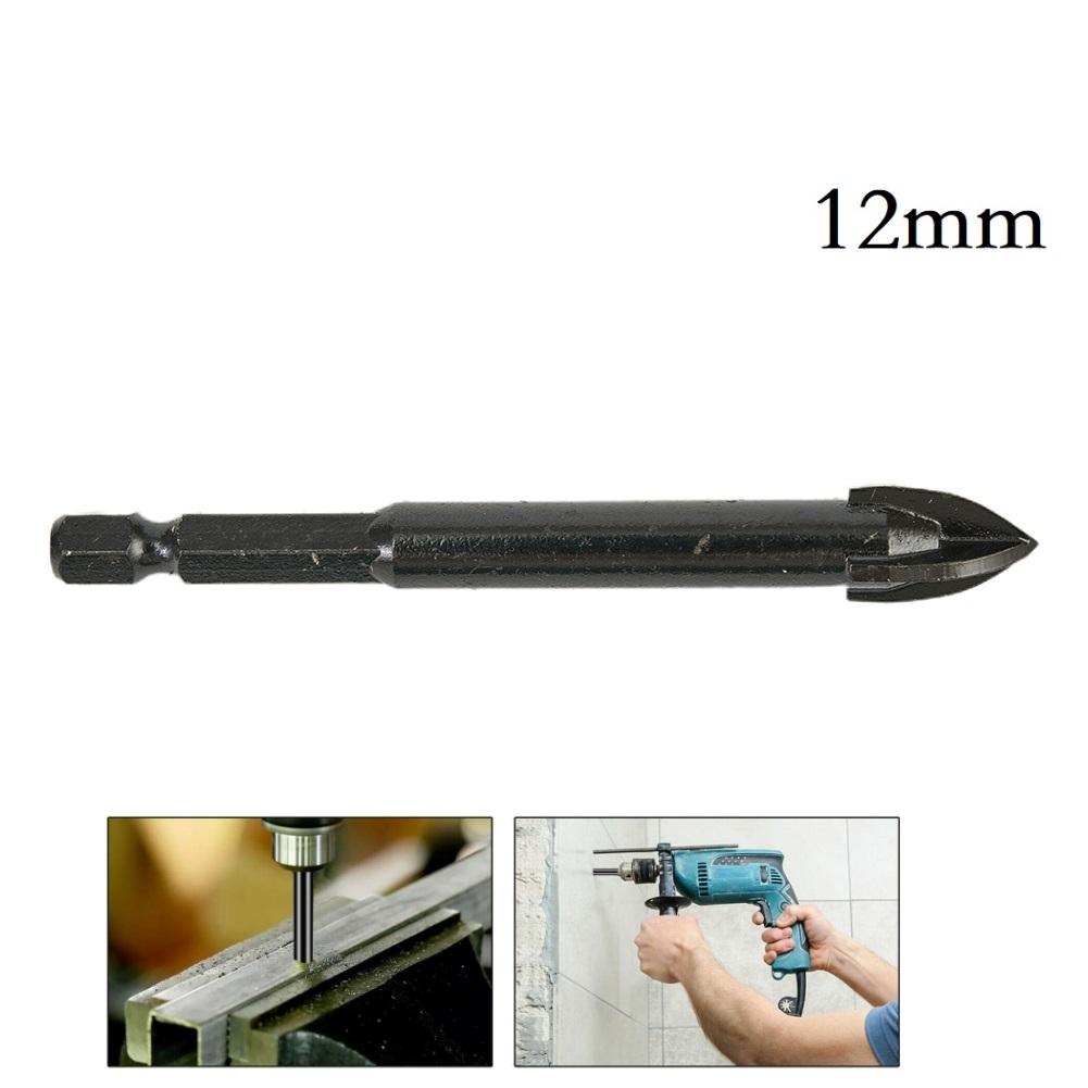 Carbide Triangle Drill Ceramic Full Tile Wall Glass Multifunctional