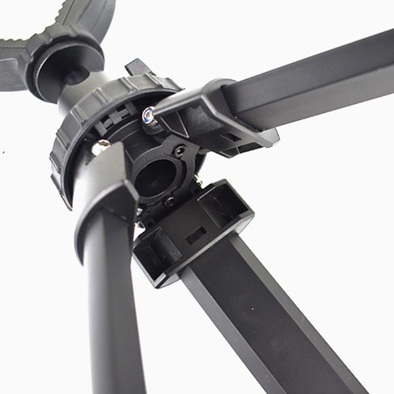 Aluminiowy Statyw z Głowicą Kulową Obrotową 360° Stabilna Podstawa Lekki Biurkowy Uchwyt do Kamery Regulowany Statyw
