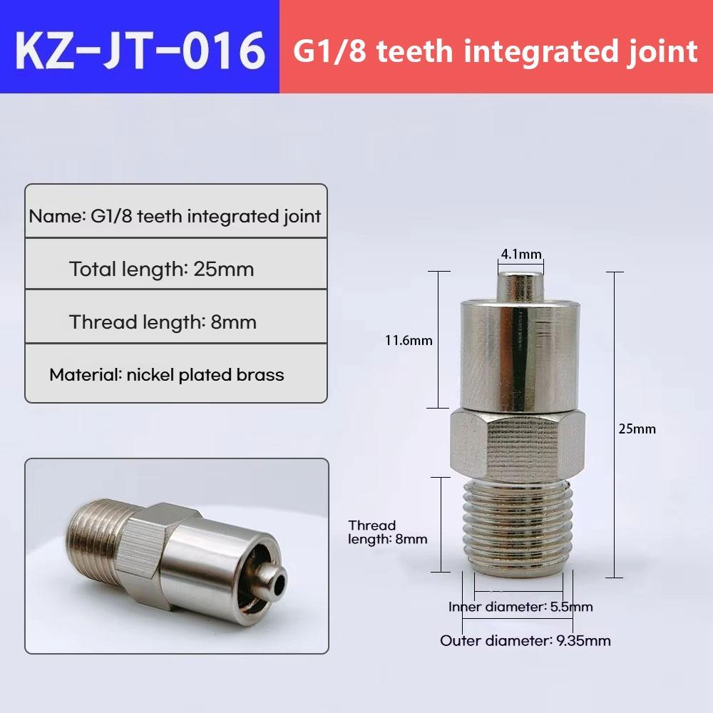 1Pcs G1/8 G1/4 M10*1 M12*1 Dispense Valve Adapter Luer Lock Brass Dispensing Valve Connector Double Screw Automatic