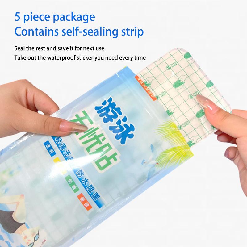 Women Waterproof Private Patches Prevent Dirts Skin Friendly Private Stickers For Swimming Women Swimming Private Stickers