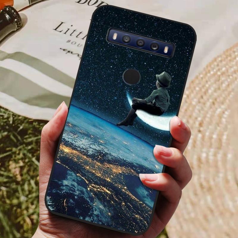 For TCL 10 SE Case Luxury Wolf Lion Silicone TPU Soft Cover Phone Case For TCL 10 SE Coque TCL 10SE Capa TCL10 SE Cute Funda