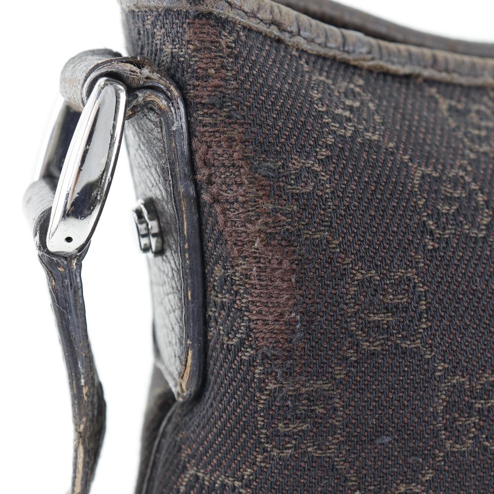 GUCCI Abbey Shoulder Bag 268642 Brown GG canvas Women Used