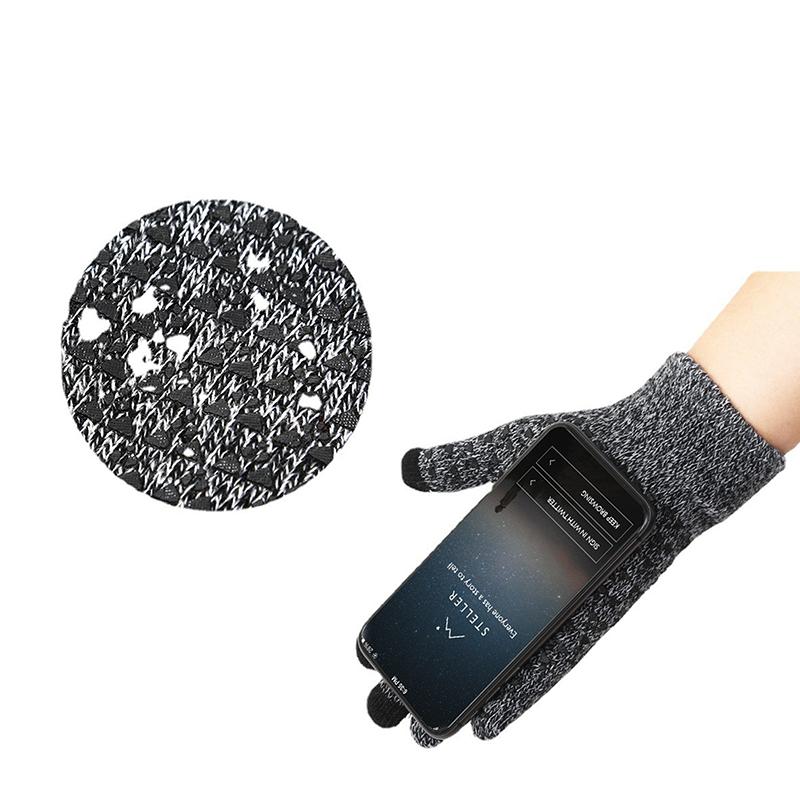 1 Pair Full Fingers Gloves Waterproof Cycling Outdoor Sports Running Motorcycle Ski Touch Screen Fleece For Men Women