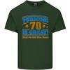 70th Birthday Turning 70 Is Great Year Old Unisexs Light Cotton TShirt
