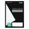 Showa Note Japonica Study B5 English 13 Perfect Notebook, Size, Ruled, Lines, MJC-F13, Black, Bound, 5-Pack, 003132015