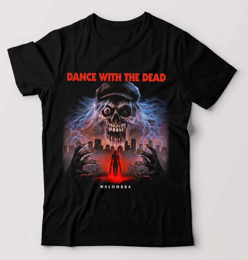 New Hot Dance With The Dead Band Malombra Black S to 5XL Tee Shirt TU972 XL