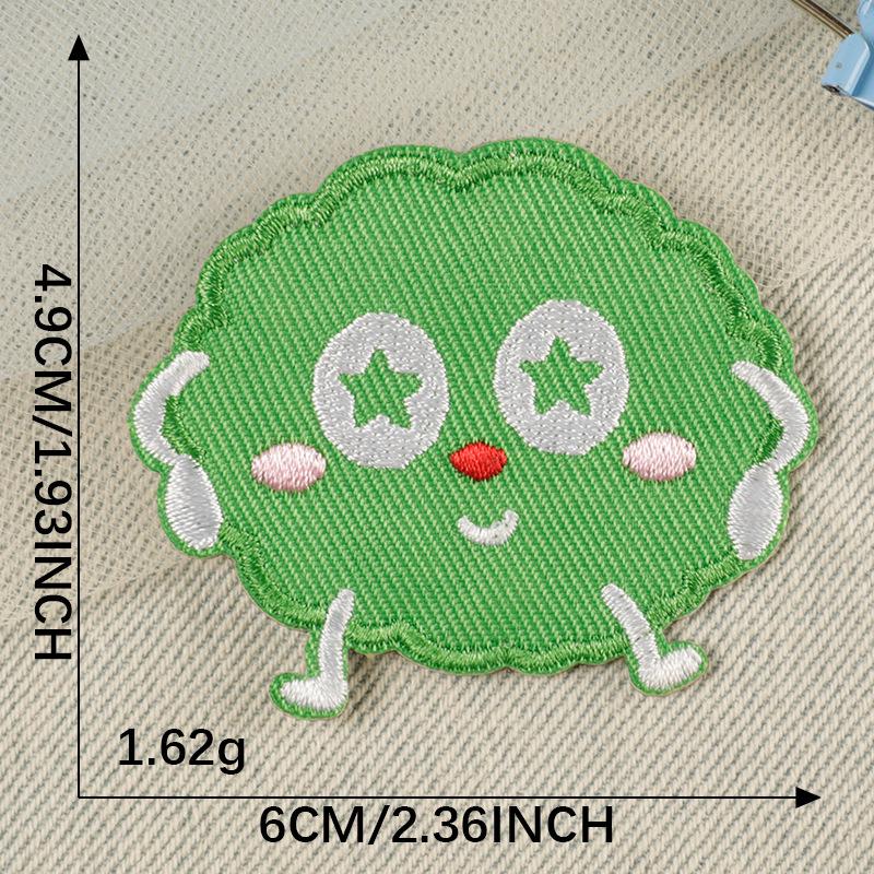 Self-Adhesive Cartoon Animal Patch for Shoes, Hats, Bags, and Clothing