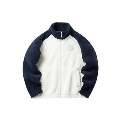 Life Series Thickened Fleece Sports Casual Jacket Men Jackets Duck-Down-White 152148710-1