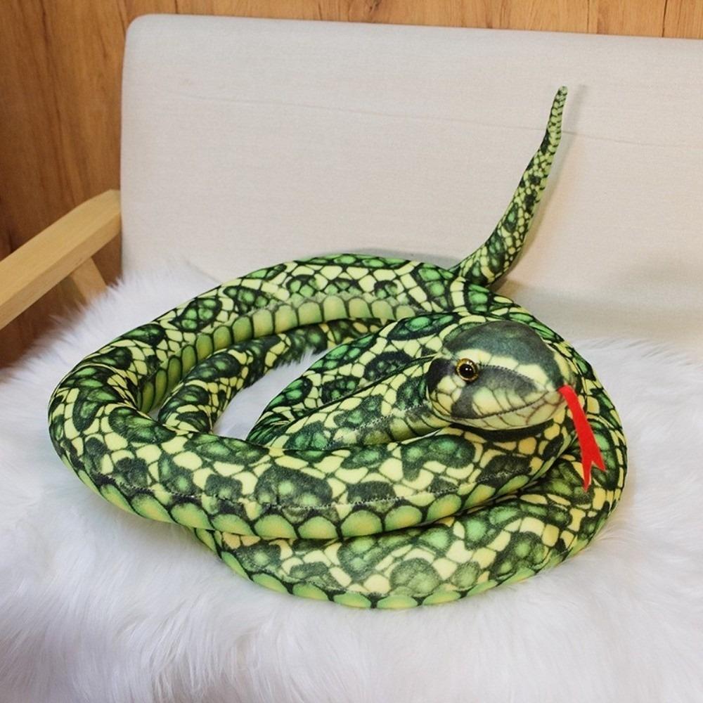 Soft Simulation Snakes Plush Toy Lifelike Long Snakes Plush Toy  Funny Birthday Gift