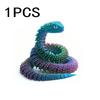 /1-4Pcs 3D Printed Snake Movable Joint Fidget Toy Funny Simulation Snake Office Desktop Ornament 3D Printing Toys Christmas Gift