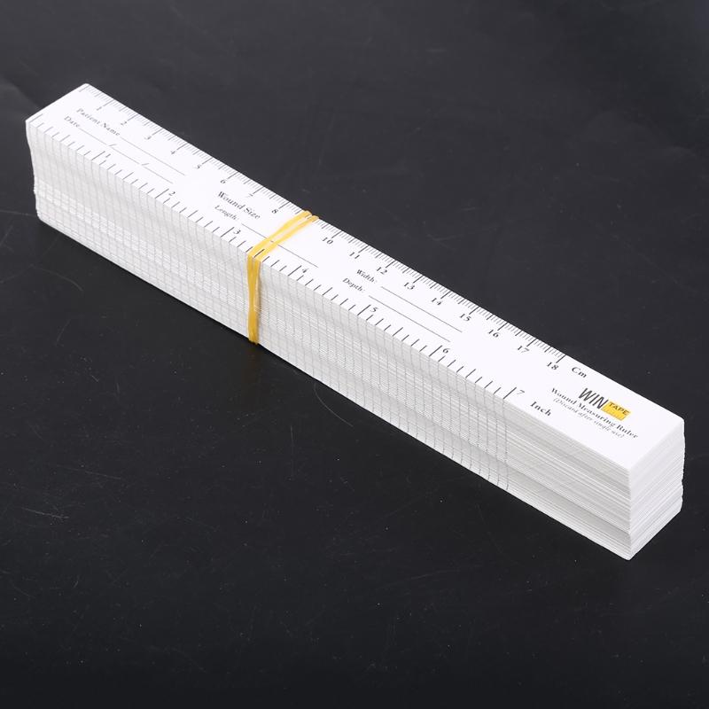 Paper Tape Measure Disposable Wound Measuring Ruler Educare Measuring Tape Wound Measurement Tool Me dical Measurement