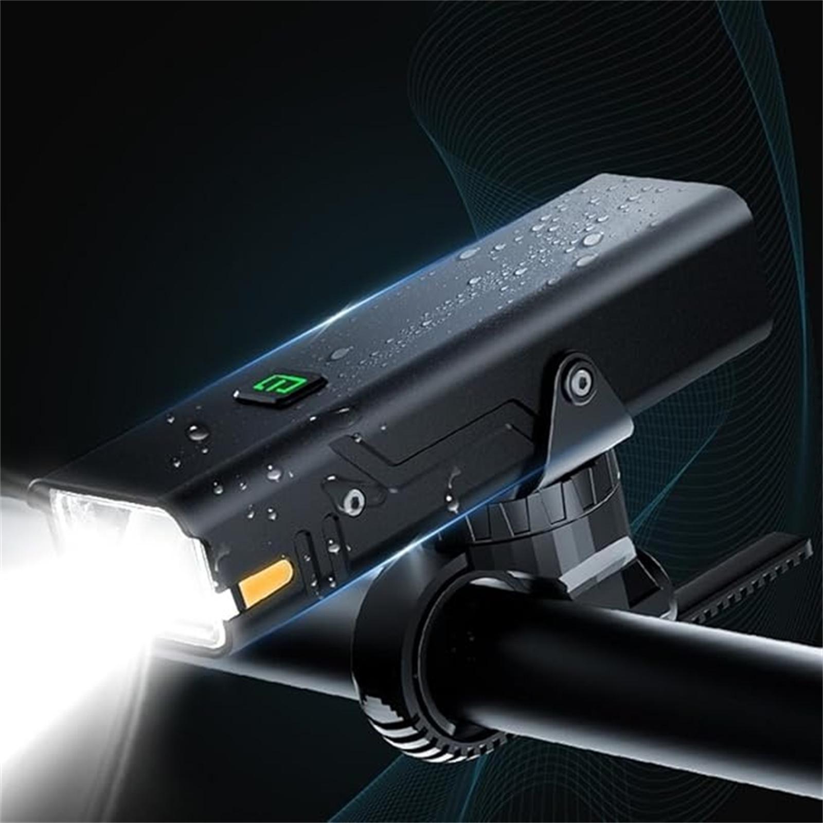 

Front Light Bike Flashlight LED USB Rechargeable Bike Rear Lamp for Cycling Headlight One Size чёрный