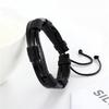 Color Woven Leather Trend Bracelet, Simple Style Men And Women Couple Bracelet, Personalized Versatile Student Hand Rope