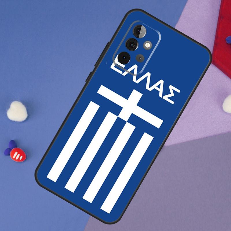 

Greece Greek National Flag Case For Samsung Galaxy A13 A16 A26 A36 A56 A06 A55 A35 A15 A54 A34 A14 A53 A12 A22 A32 A52 Samsung A22 4G