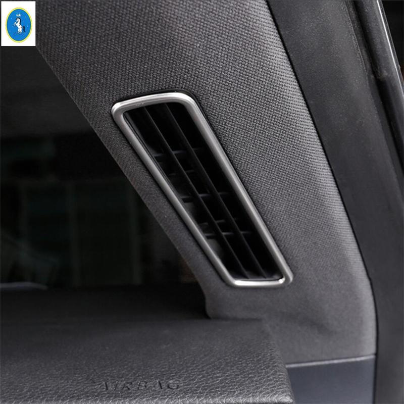 ABS Car Inner Window A-pillar Air Outlet Frame Decor Cover Trim For Volkswagen Arteon 2018 - 2024 Interior Refit Kit Accessories