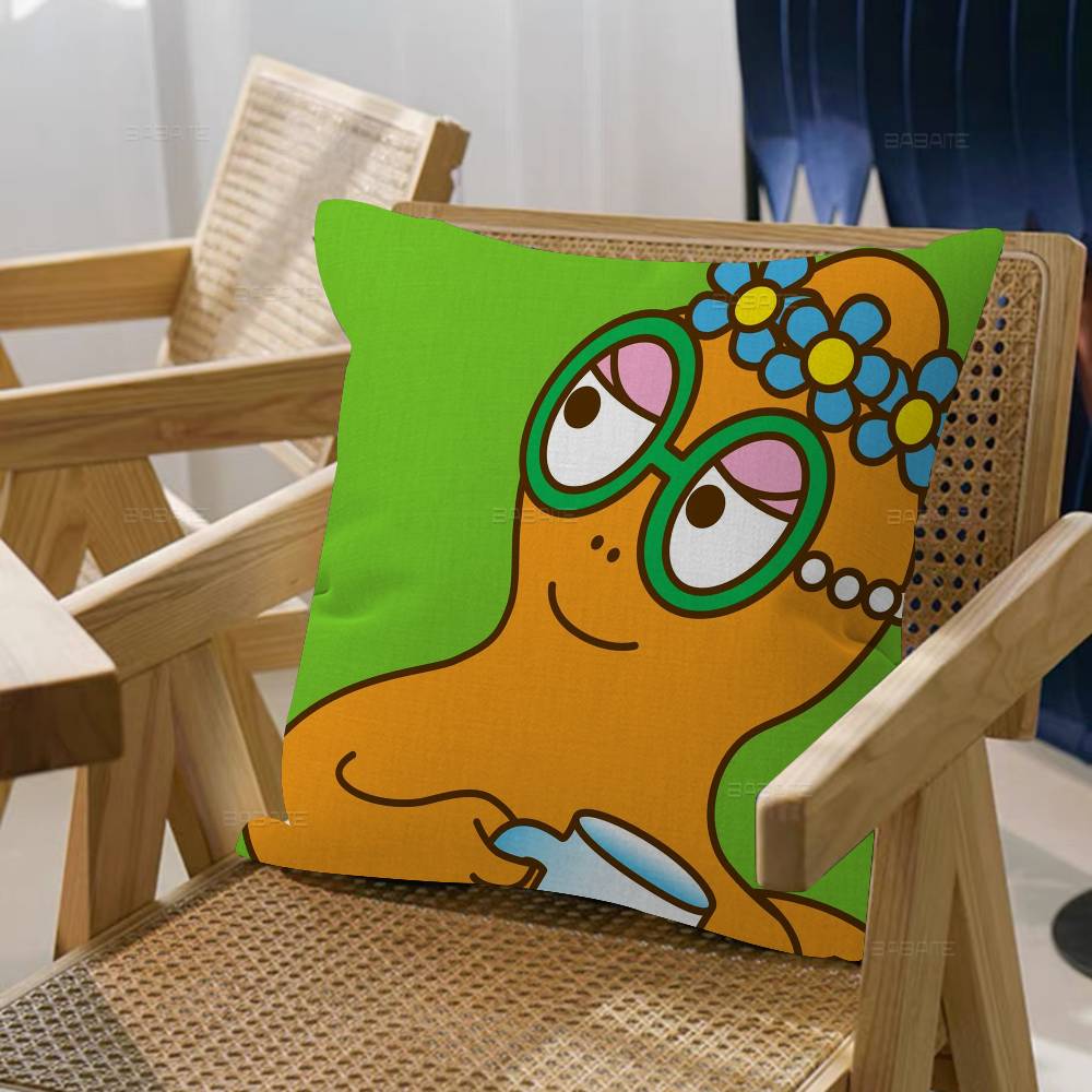 Anime Cartoon B-Barbapapa Pillow Cushion Cover Pillowcase Living Room Sofa Home Decor Customized