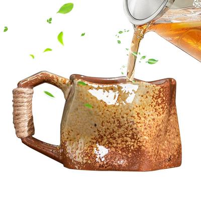 Κούπα από Πέτρα 250ml Χειροποίητη Κεραμική Κούπα Κεραμικές Κούπες Καφέ Φορητό Κύπελλο Νερού Αισθητική Κούπα Για Καφέ Τσάι Χυμό Ζεστό Πάγο