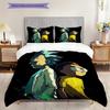 Wubba Lubba Dub Dub Rick Sanchez Home Soft Sofa Cover Blanket Down Pillowcase Duvet Cover Without Core Threepiece Set Without Core