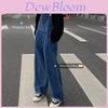 Classic Denim Overalls For Women Casual Loose Fit With Cotton Blend For Summer Comfort