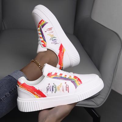 Modne męskie buty buty dla par kolorowe małe białe buty nowy trend wszechstronne lekkie luksusowe buty deskorolkowe letnie buty codzienne