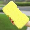 2pcs Scratch-Free Car Wash Sponge High Density Wax Polishing Sponge Cleaning Sponge Block  Tyre