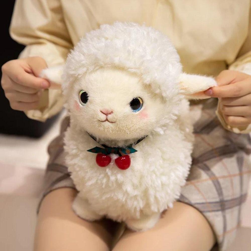 Cartoon Sheep Doll Plush Toy Simulation Animal Fluffty Doll Little Sheep Doll  Christmas Toy