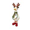 Exquisite Xmas Tabletop Ornament Durable Resin Animal Statue Christmas Duck Figurine  Office Desk