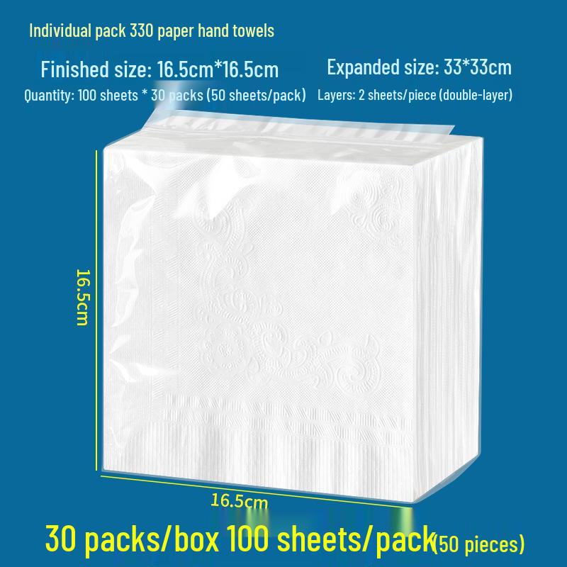 Square Paper Napkins for Restaurants, Cafes, Hotels, and Catering