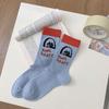 Ladies Spring and Summer Thin New Pure Cotton Cartoon Boneless Pile Socks
