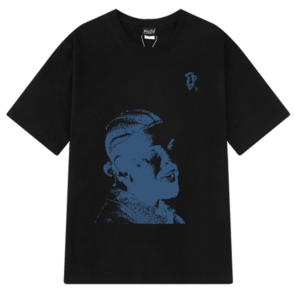 

2025 New Essential Cotton Unisex T-Shirt Fashion Printing Soft Breathable Crew Neck Fashion Men s and Women s T-Shirts OnePiece S