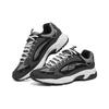 Skechers Stamina Comfortable Versatile Shock Absorbing Height Increasing Low Top Dad Shoes Men Sneakers Blue Black 50988-NVBK