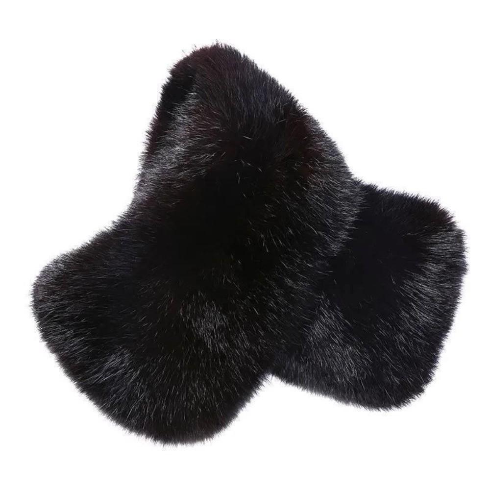 Detachable Design Replacement Collar Universal Fit Detachable Collar  For Leather Jacket