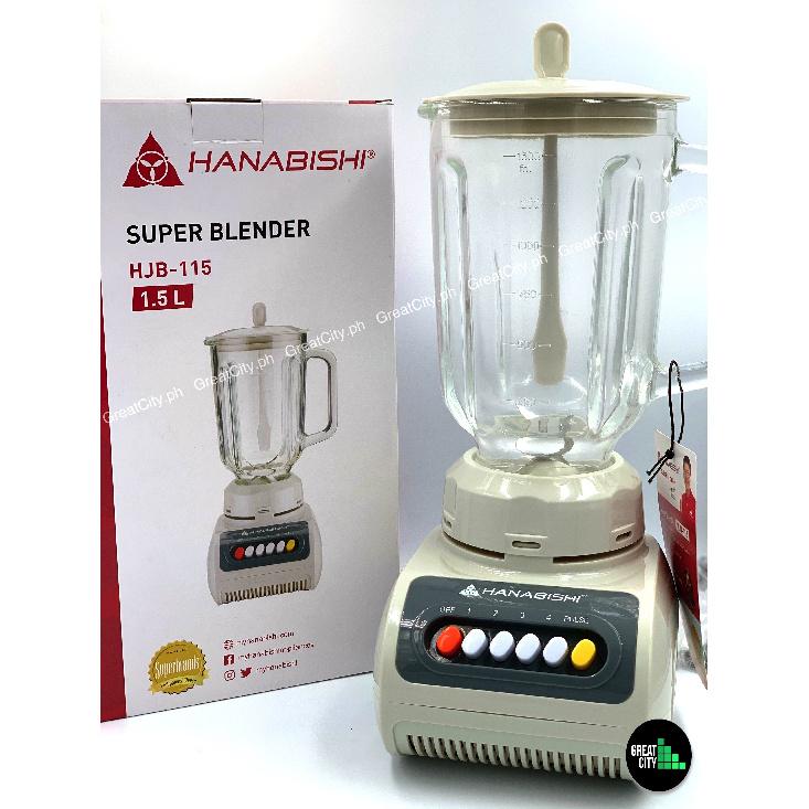 Hanabishi Super Blender 1.5 Liters HJB 115/118 hjb115