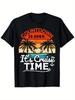 [Cruise Ship Tshirt] Countdown Is Over It'S Cruise Time Men Women Cruise Ship Tshirt Suitable for Mens & Womens Outdoor Tshirt SXXXL