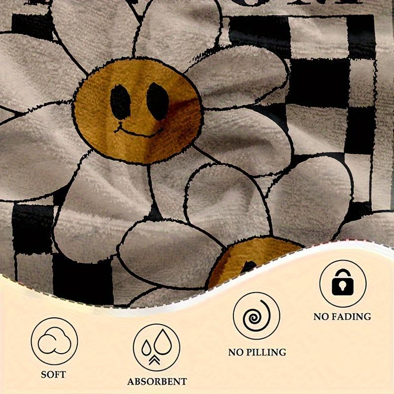 Cute Frog Mushroom Print Beach Towel Cottagecore Botanical Microfiber Towel For Summer Beach, Pool & Nature Lovers