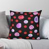 Cute Blood Cells Square Pillowcase Polyester Linen Velvet Creative Zip Decor Bed Cushion Cover Wholesale
