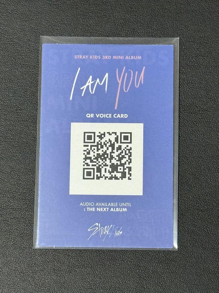 [USED] Stray Kids Lino Seungmin Iamyou Trading Card