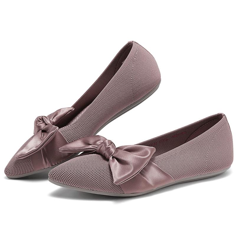 Skechers Women s Pointed Toe Bow Mary Jane Flats 158930 M
